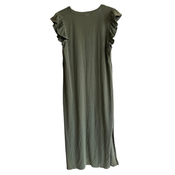 Sundry Ayana Ruffle Sleeve Midi Dress, Size 3 (Large) - Picture 7 of 10